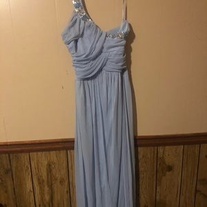 Baby blue homecoming/prom dress